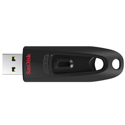 闪迪16GB USB3.0 U盘 CZ48至尊高速 黑色 读速130MB/s