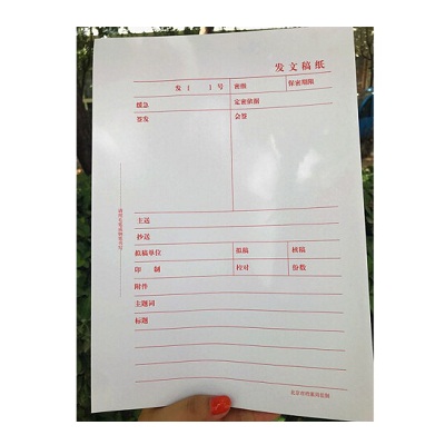 汇旺A4发文稿纸100张/本