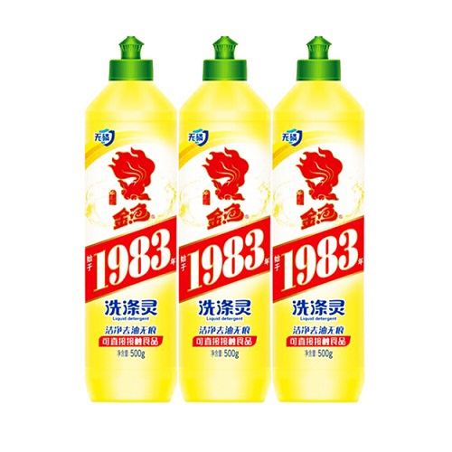 金鱼洗涤灵500ml/瓶