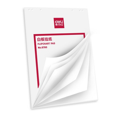 得力8780白板挂纸
