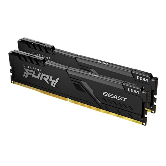 金士顿 32GB(16G*2)套装 DDR4 3200 台式机内存条