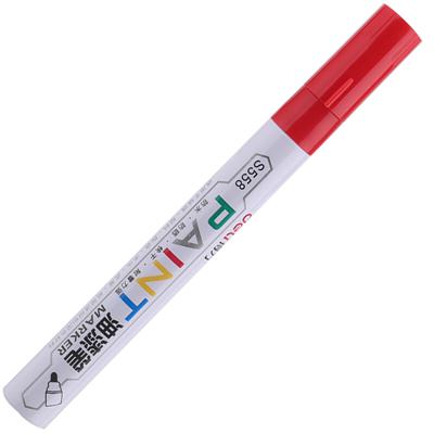 得力S558油漆笔(红色)