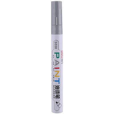 得力S558油漆笔(银色)