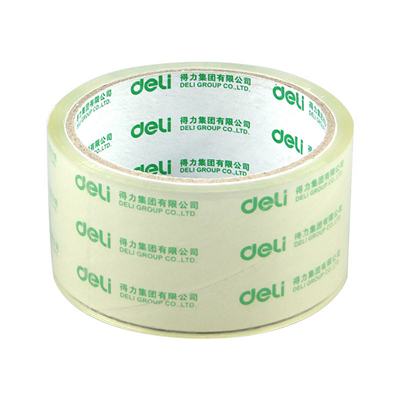 得力30200封箱胶带48mm*30y*50um（超透明）单卷
