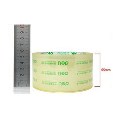 得力30273封箱胶带55mm*60y*50um 6卷/筒