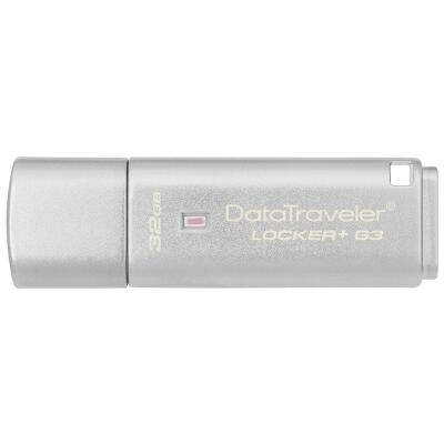 金士顿 DTLPG3 32G U盘 USB3.0 256位AES硬件加密
