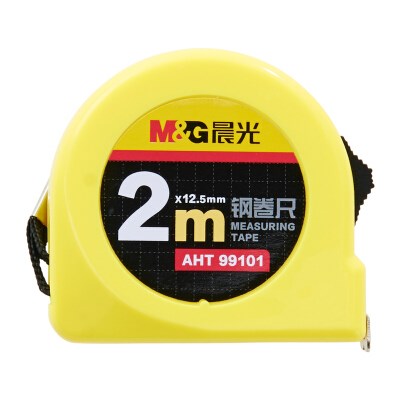 晨光AHT99101标准钢卷米尺尺子2m单个装