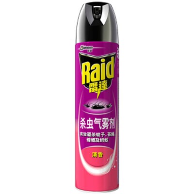 雷达杀虫气雾剂600ml/瓶 清香型