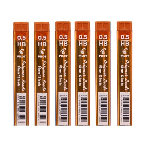 百乐PPL-5 HB自动铅芯0.5mm 6盒装