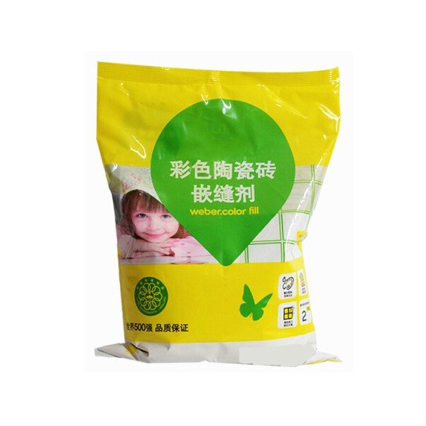 海程彩色瓷砖嵌缝剂 石墨灰2KG