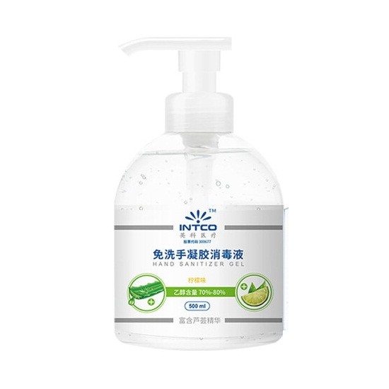 英科医疗免洗手凝胶洗手液500ml/瓶