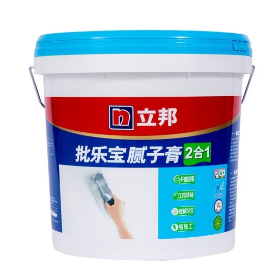 立邦 批乐宝二合一腻子膏 20KG/桶