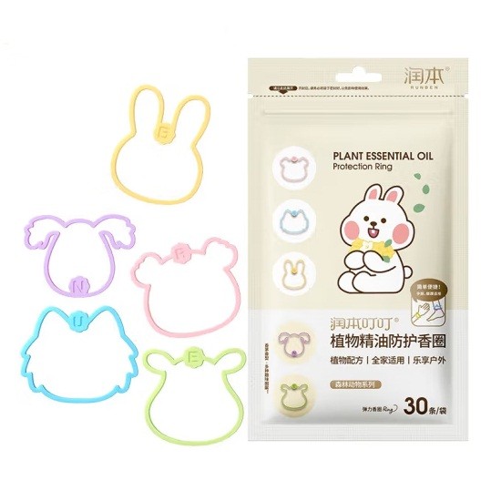润本户外随身驱蚊神器手链脚环 30条/包