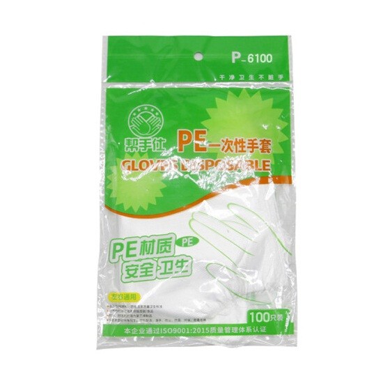 帮手仕P-600一次性PE手套 100只/包
